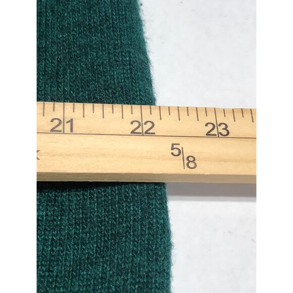 Timberland Men’s Wool Blend Henley Sweater Green Mock Neck Regular Fit Size XXL - Picture 9 of 11